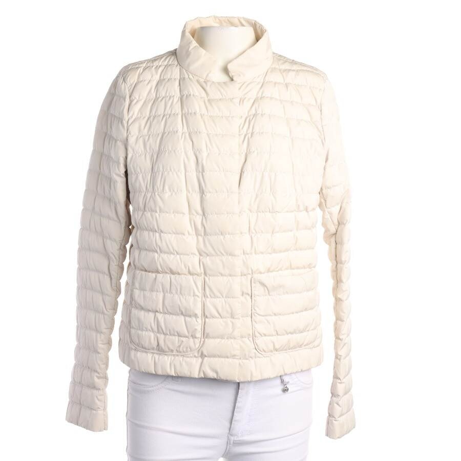 Image 1 of Quilted Jacket 40 Cream in color White | Vite EnVogue