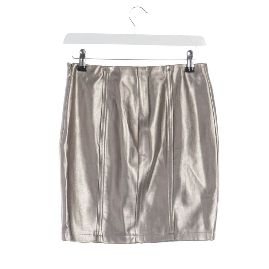 Image 2 of Mini Skirt 36 Gold in color Metallic | Vite EnVogue