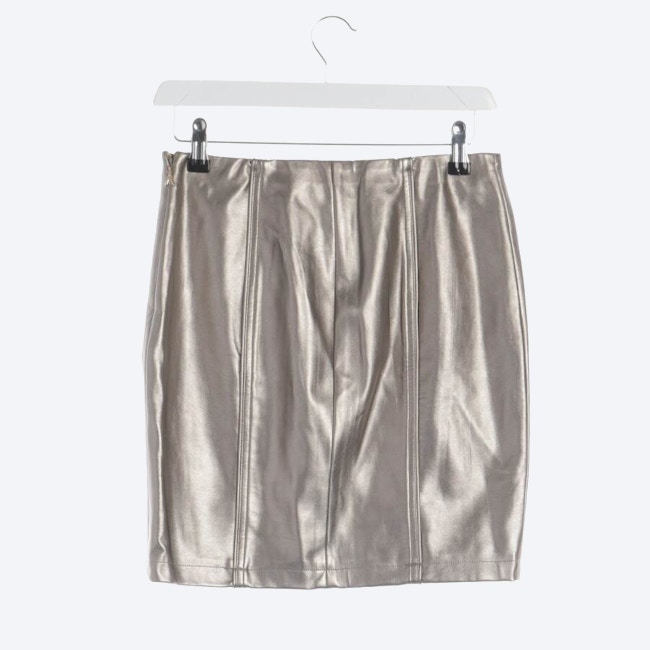 Image 2 of Mini Skirt 36 Gold in color Metallic | Vite EnVogue