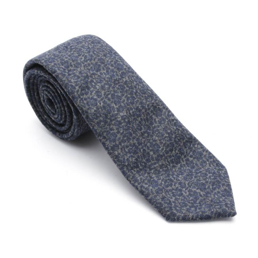Image 1 of Wool Tie Navy in color Blue | Vite EnVogue