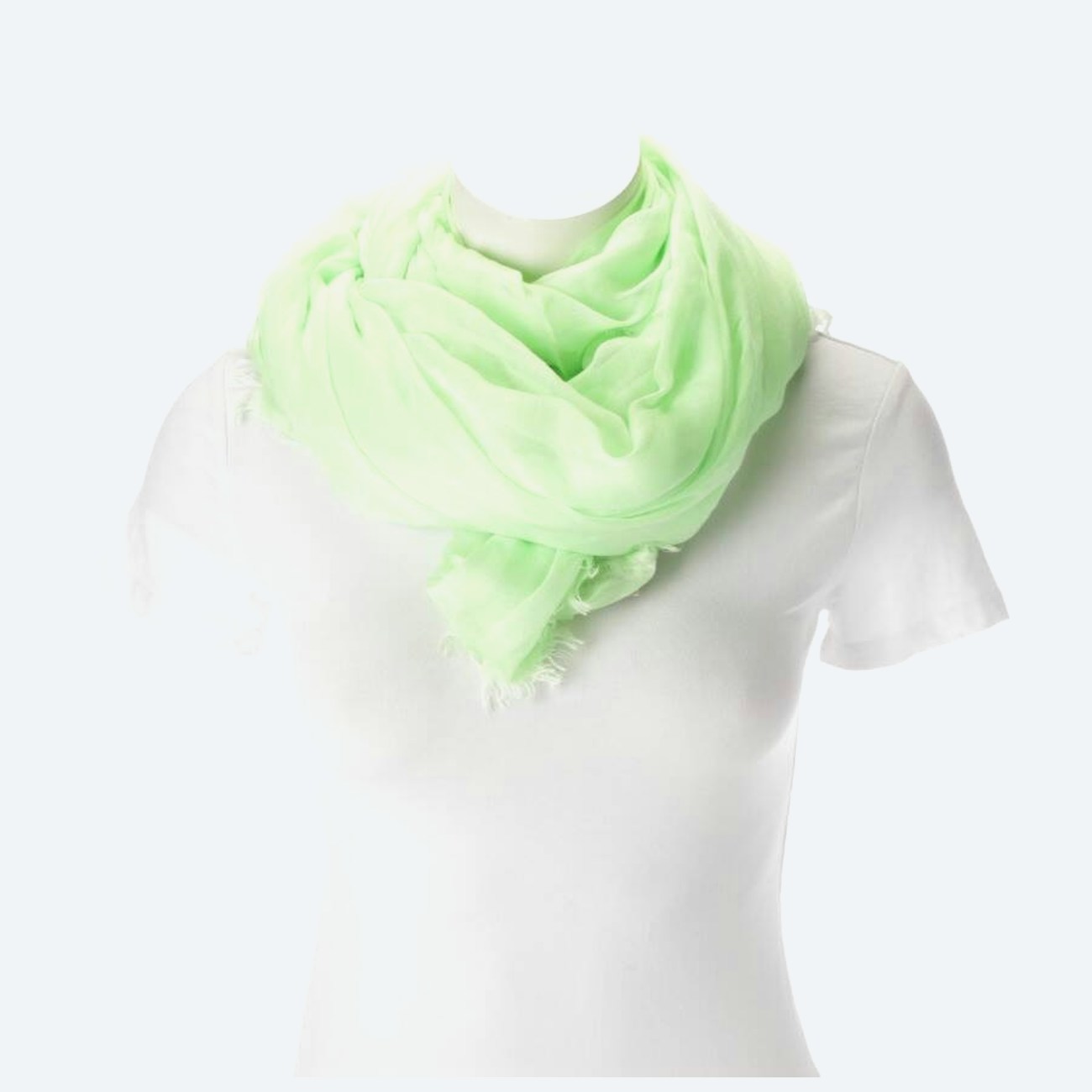 Image 1 of Shawl Neon Green in color Neon | Vite EnVogue