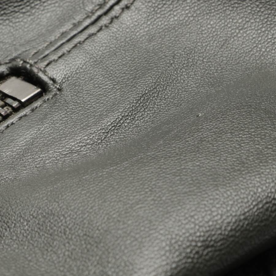 Image 4 of LeatherJacket 40 Dark Gray in color Gray | Vite EnVogue