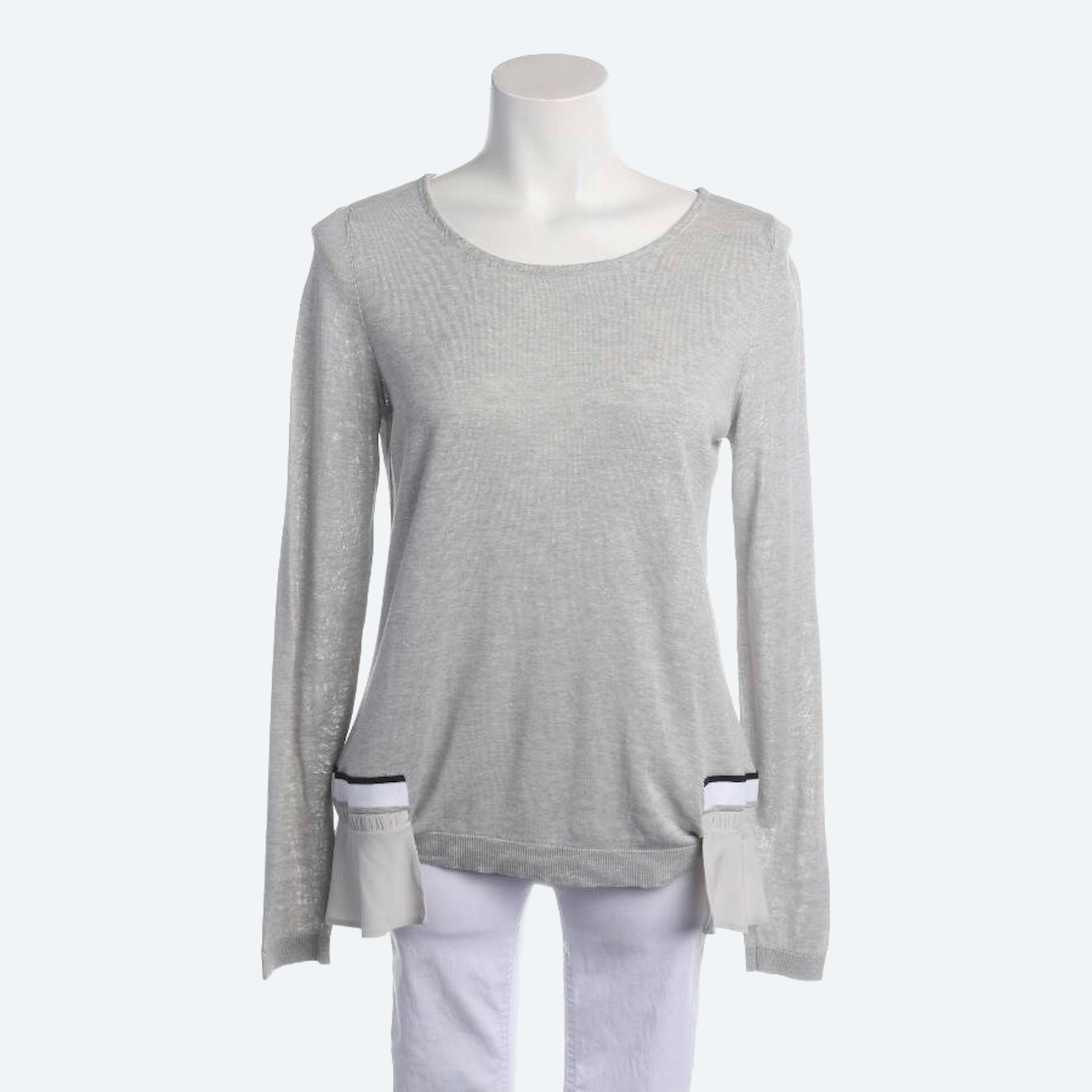 Image 1 of Longsleeve 40 Light Gray in color Gray | Vite EnVogue