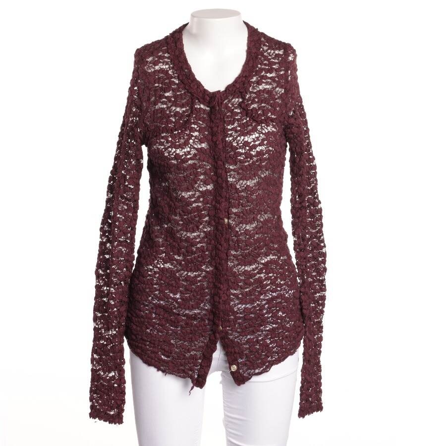 Image 1 of Cardigan 40 Bordeaux in color Red | Vite EnVogue