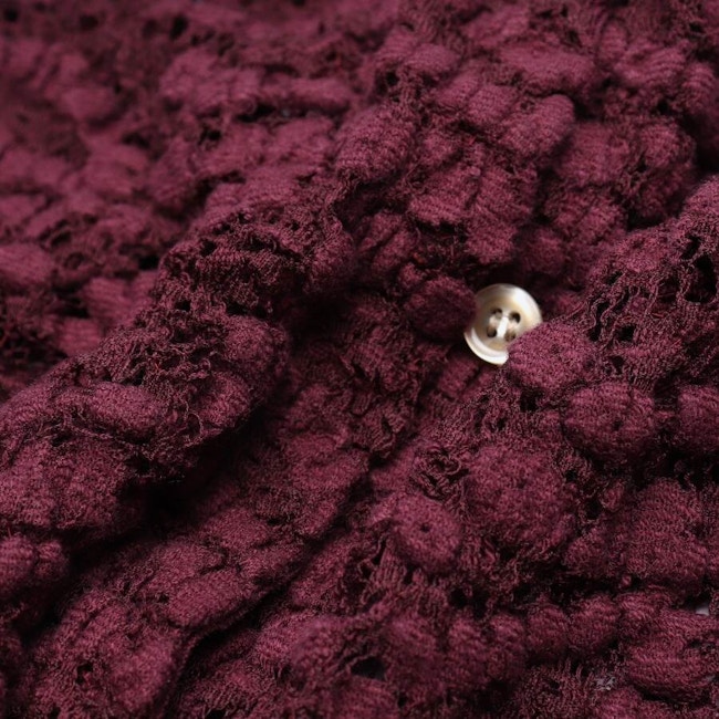Image 3 of Cardigan 40 Bordeaux in color Red | Vite EnVogue