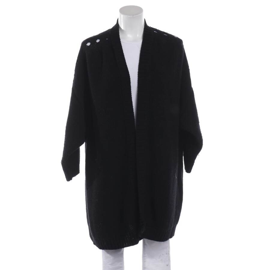 Image 1 of Wool Cardigan One Size Black in color Black | Vite EnVogue