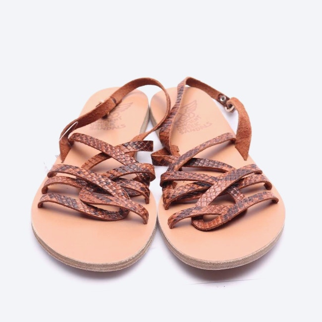 Image 2 of Sandals EUR 40 Brown in color Brown | Vite EnVogue