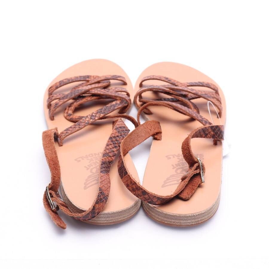 Image 3 of Sandals EUR 40 Brown in color Brown | Vite EnVogue