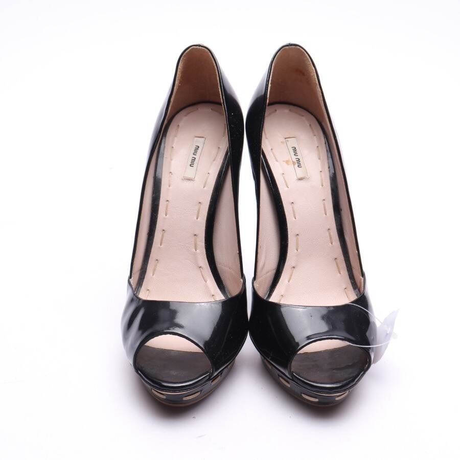 Image 2 of Heeled Sandals EUR 37 Black in color Black | Vite EnVogue