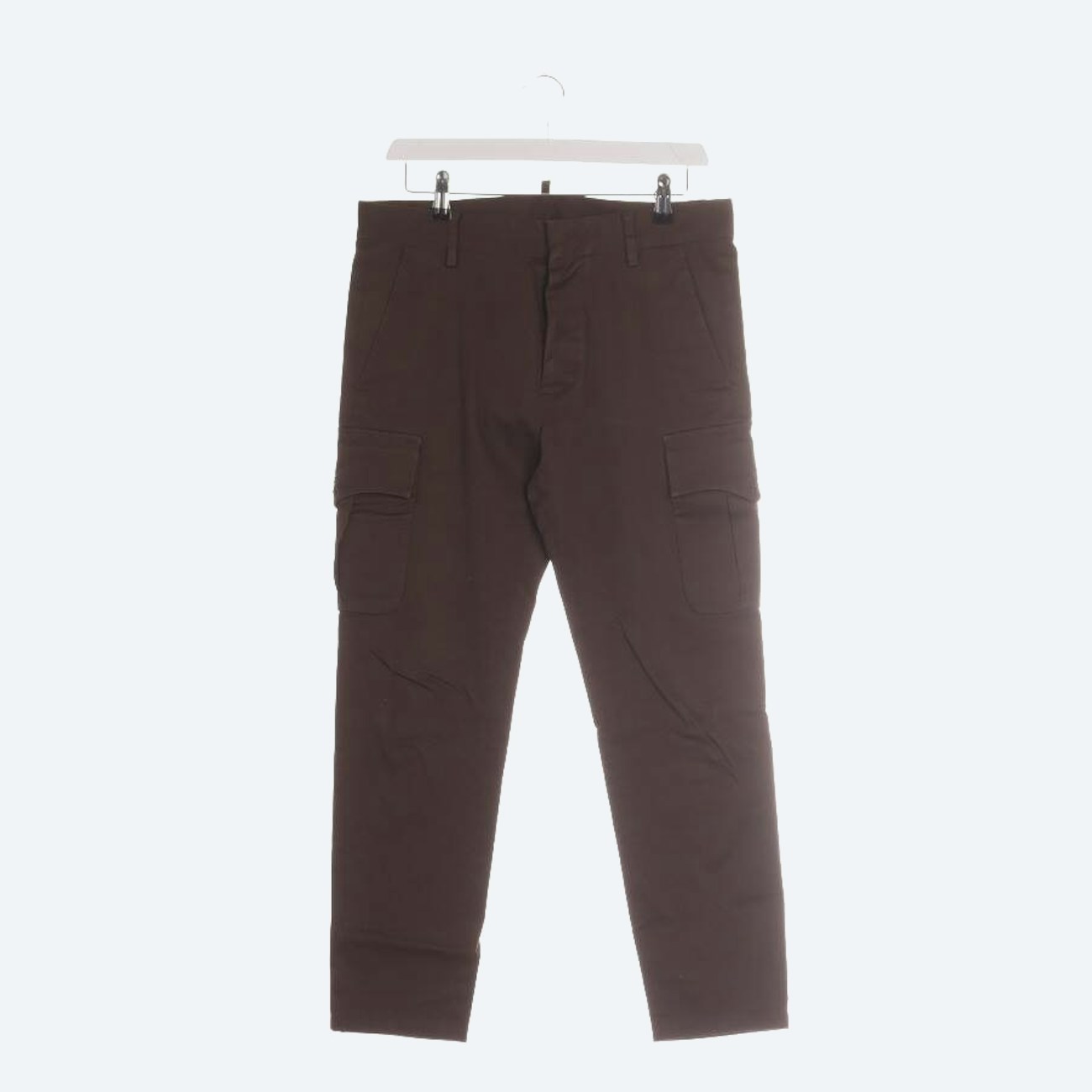 Image 1 of Trousers 44 Dark Brown in color Brown | Vite EnVogue