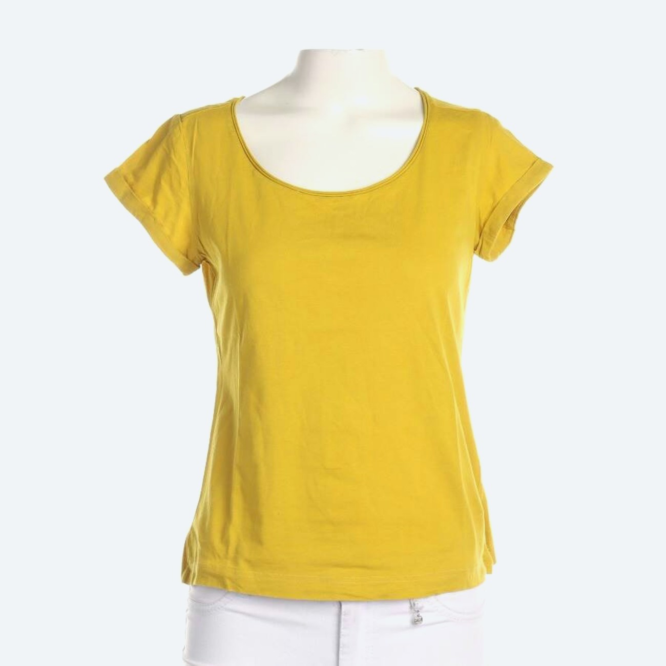 Image 1 of Shirt 34 Mustard Yellow in color Yellow | Vite EnVogue