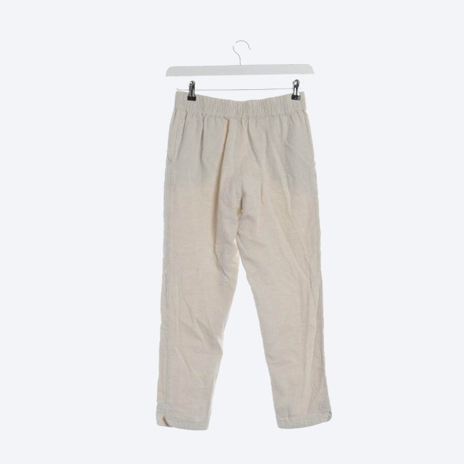 Image 2 of Corduroy Pants 34 Beige in color White | Vite EnVogue