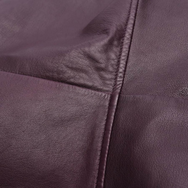 Image 3 of Leather Dress 40 Dark Purple in color Purple | Vite EnVogue
