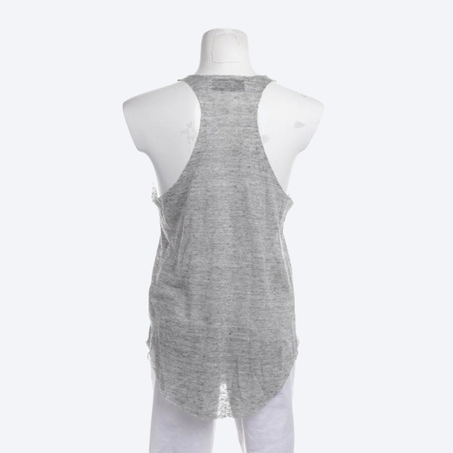 Image 2 of Linen Top S Light Gray in color Gray | Vite EnVogue