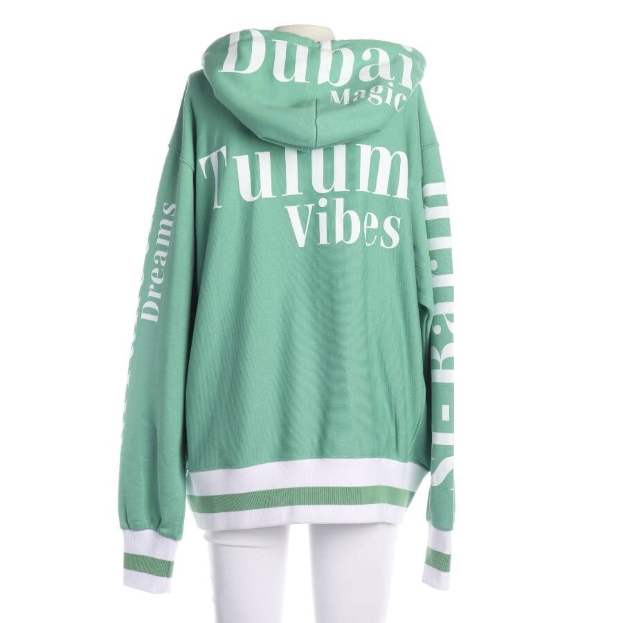 Image 2 of Hooded Sweatshirt S Light Green in color Green | Vite EnVogue