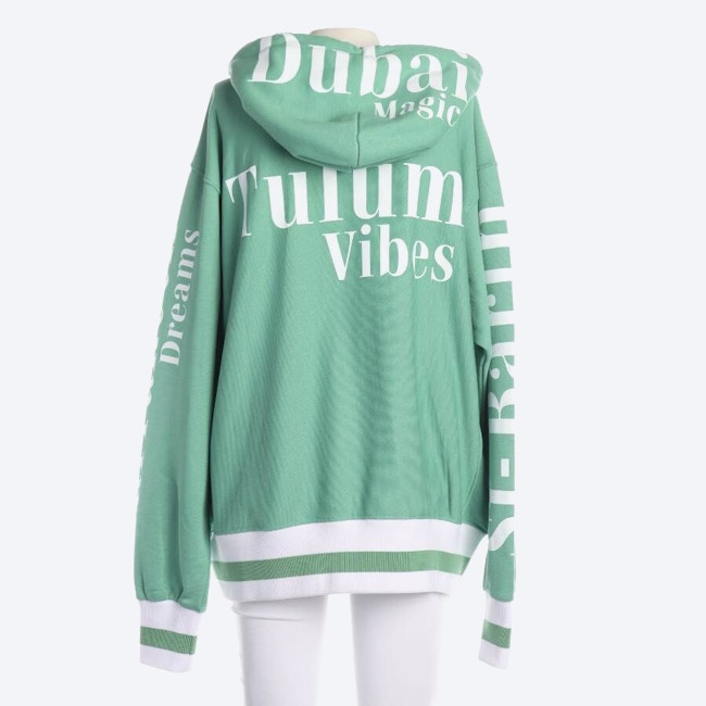 Image 2 of Hooded Sweatshirt S Light Green in color Green | Vite EnVogue