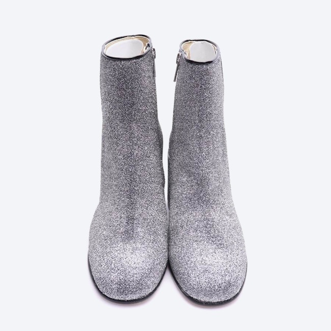 Image 2 of Ankle Boots EUR 37 Silver in color Metallic | Vite EnVogue