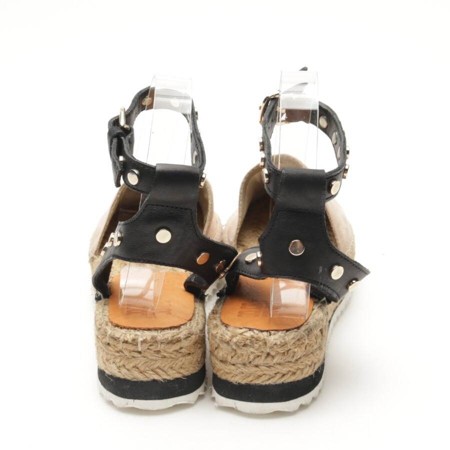 Image 3 of Platform Sandals EUR 37 Beige in color White | Vite EnVogue