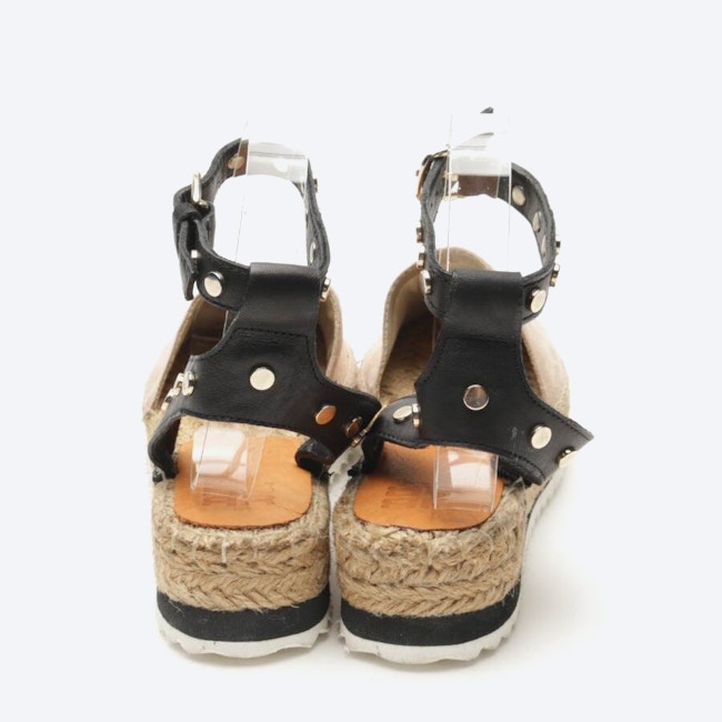 Image 3 of Platform Sandals EUR 37 Beige in color White | Vite EnVogue