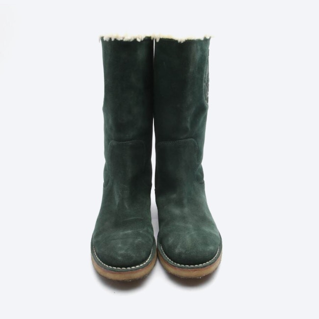 Image 2 of Boots EUR 38.5 Dark Green in color Green | Vite EnVogue