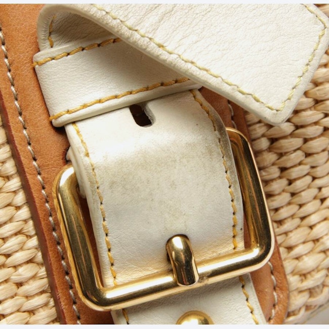 Image 10 of Handbag Beige in color White | Vite EnVogue