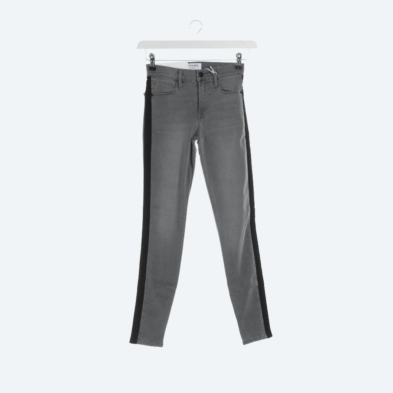 Image 1 of Trousers W24 Light Gray in color Gray | Vite EnVogue