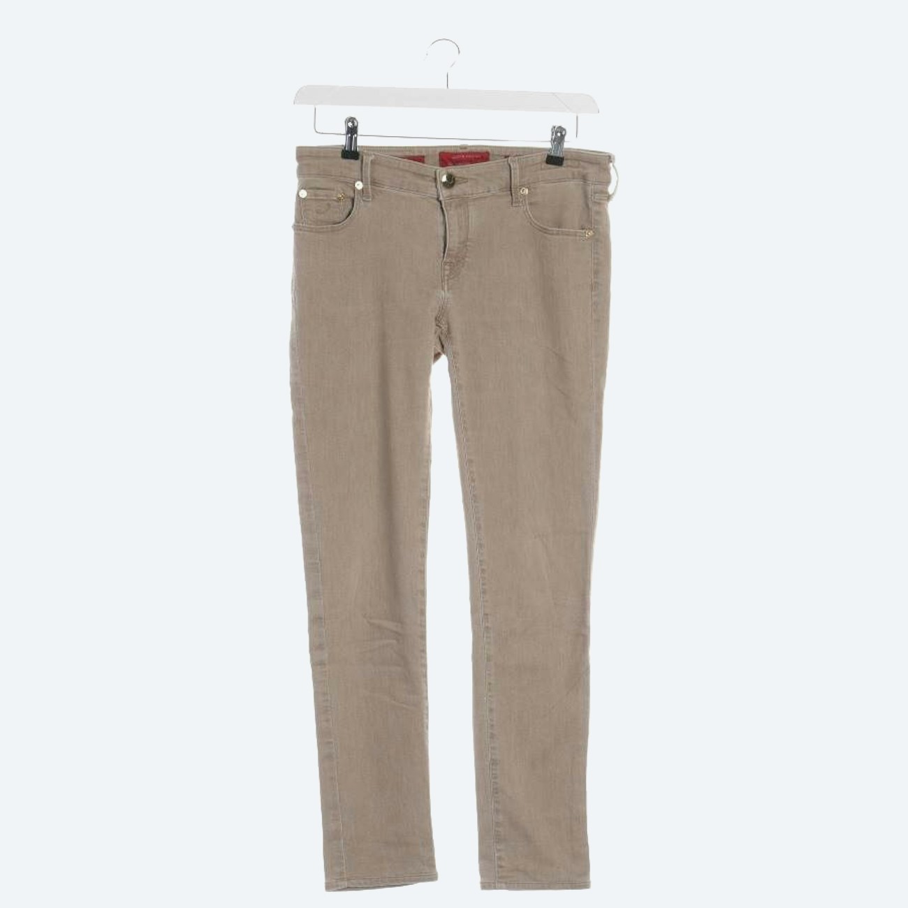 Image 1 of Jeans Slim Fit W30 Light Brown in color Brown | Vite EnVogue