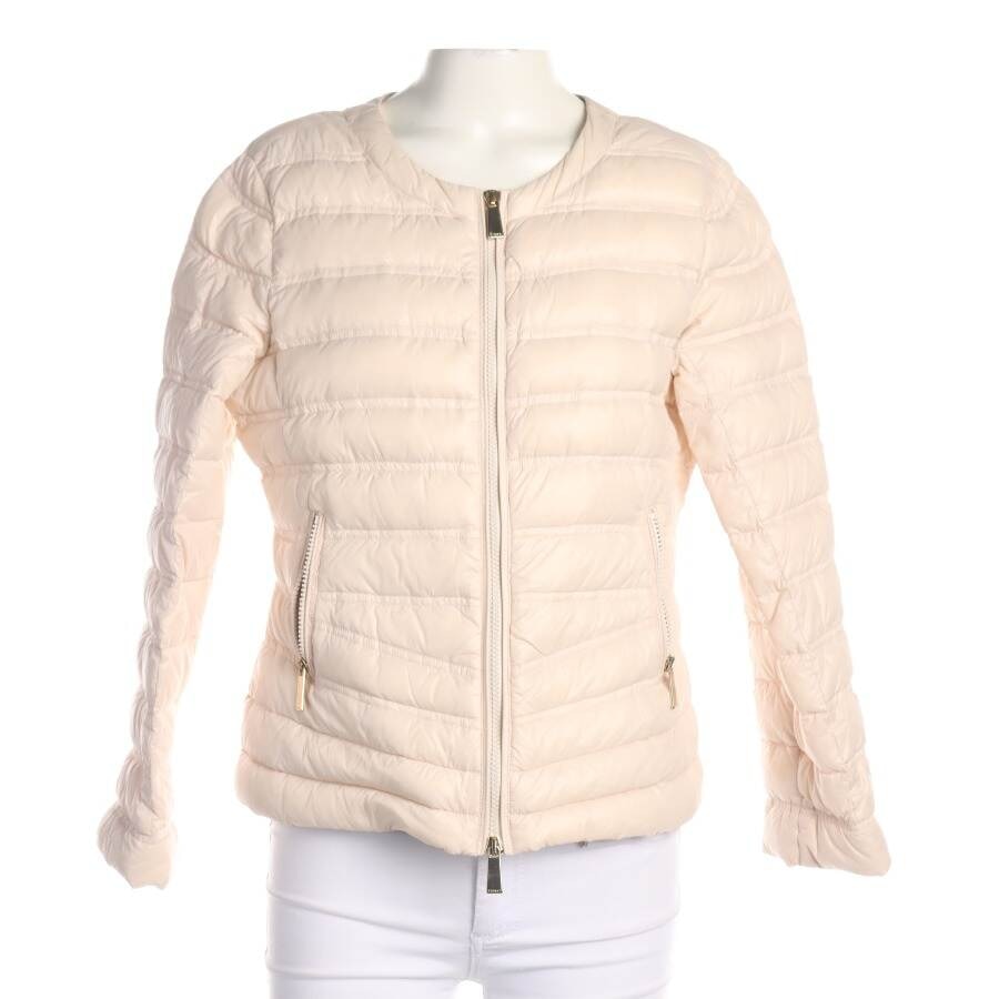 Image 1 of Quilted Jacket 40 Beige in color White | Vite EnVogue
