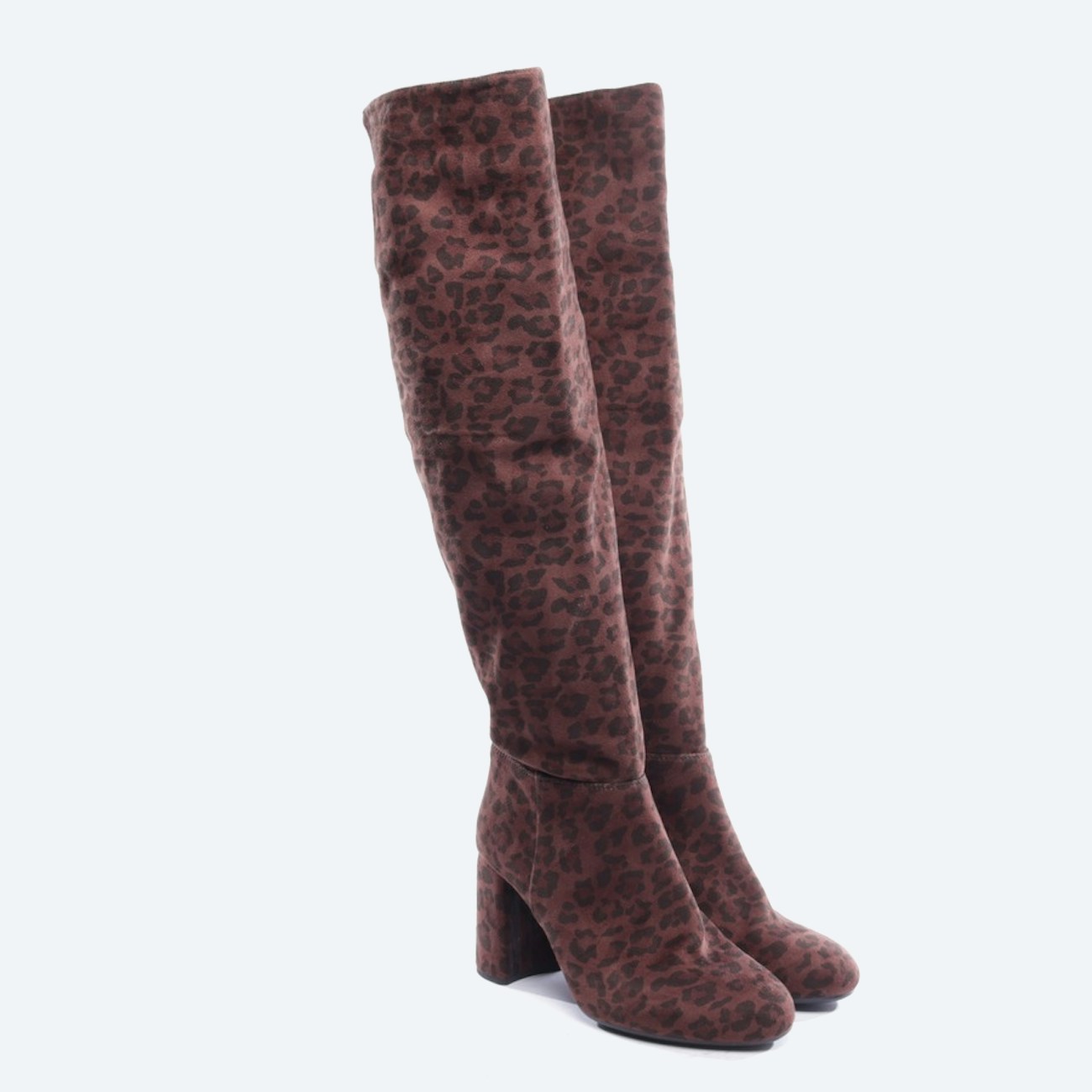 Image 1 of knee high boots D 36 dark brown in color Brown | Vite EnVogue