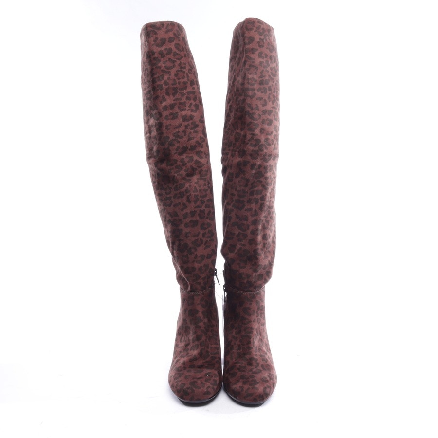 Image 4 of knee high boots D 36 dark brown in color Brown | Vite EnVogue
