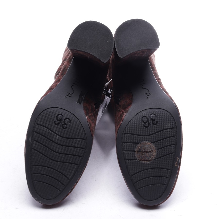 Image 6 of knee high boots D 36 dark brown in color Brown | Vite EnVogue