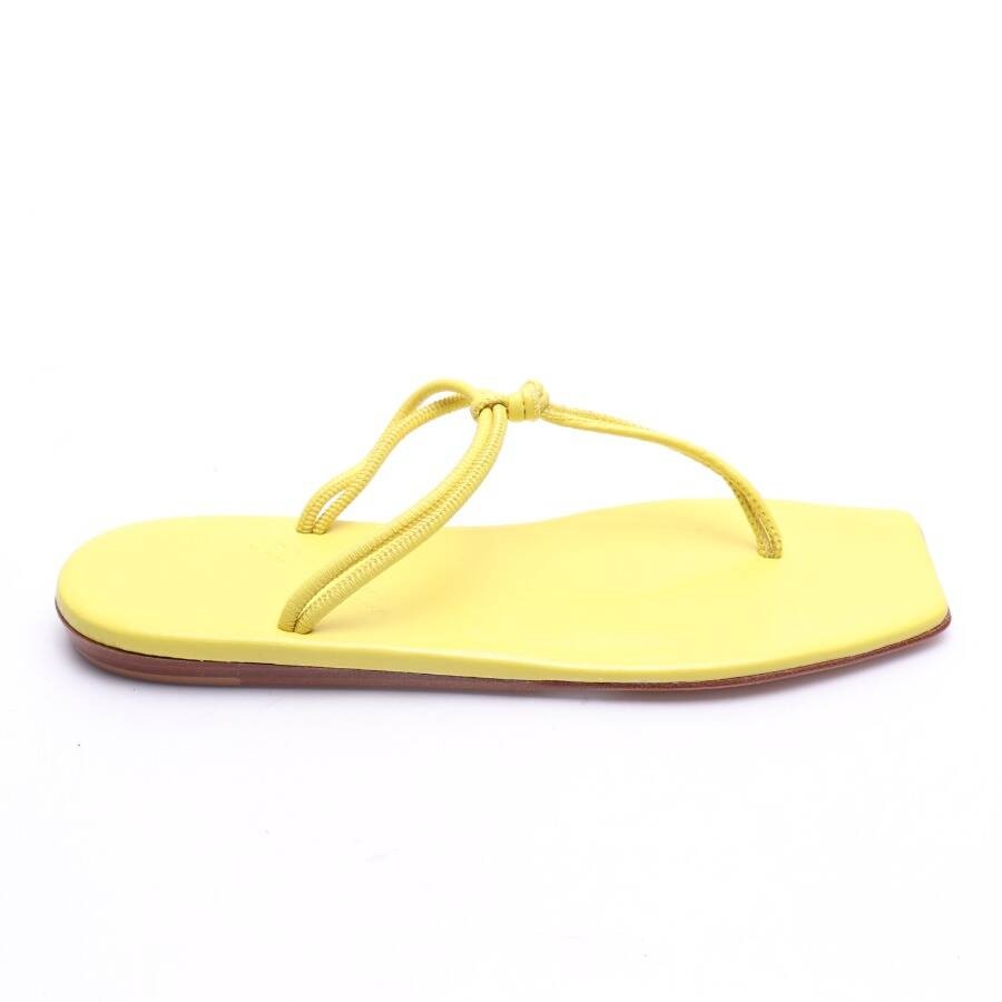Image 1 of Sandals EUR 37 Yellow in color Yellow | Vite EnVogue