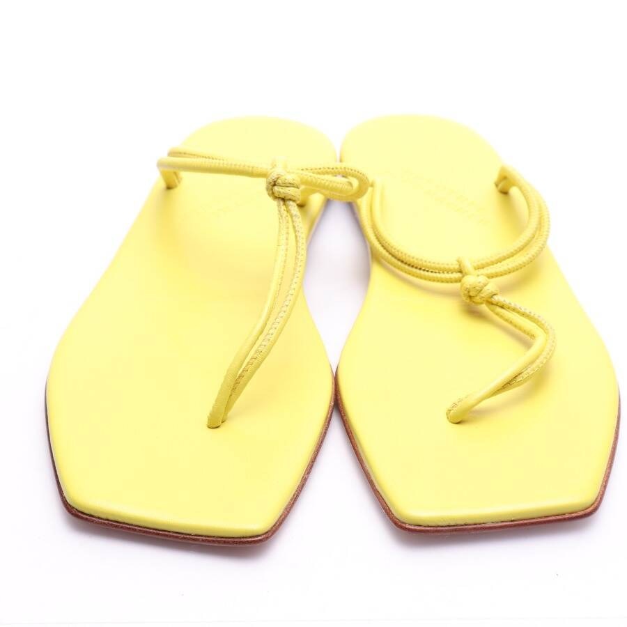 Image 2 of Sandals EUR 37 Yellow in color Yellow | Vite EnVogue
