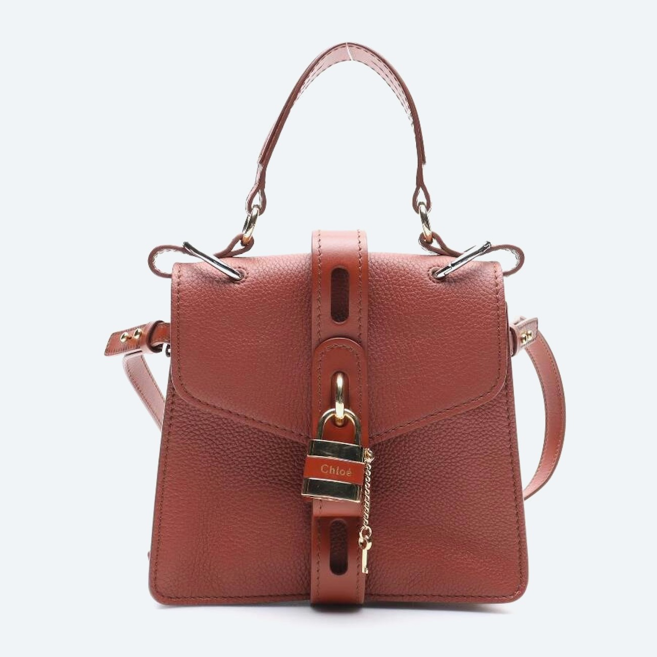 Image 1 of Aby Crossbody Bag Light Brown in color Brown | Vite EnVogue