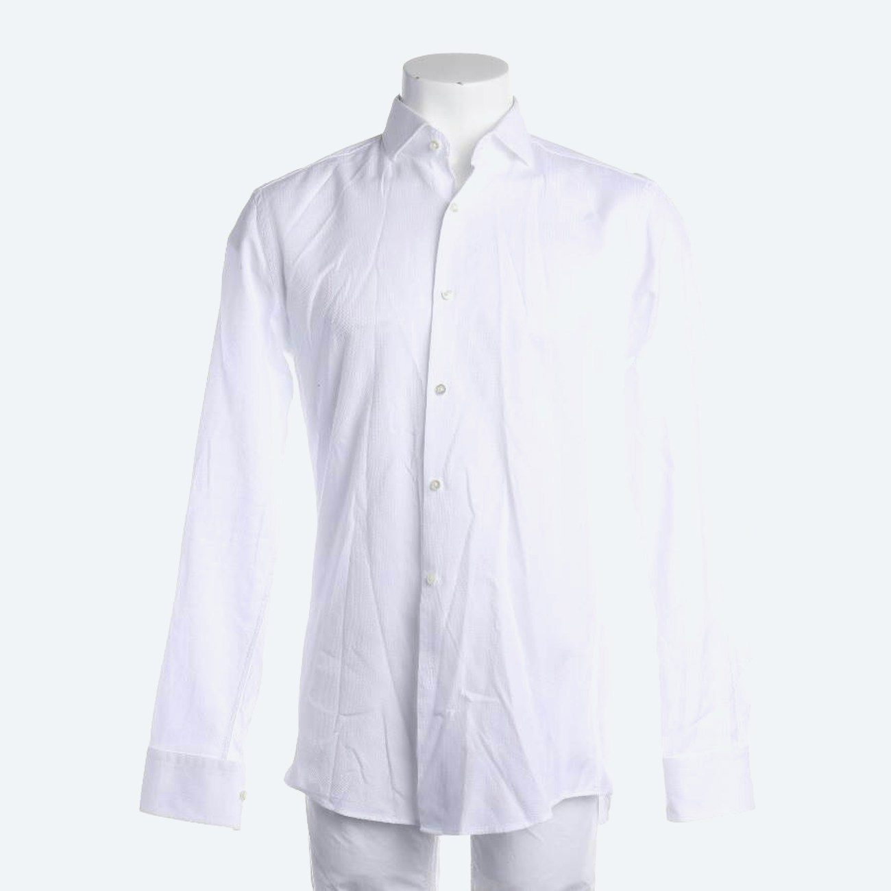 Image 1 of Business Shirt 40 White in color White | Vite EnVogue