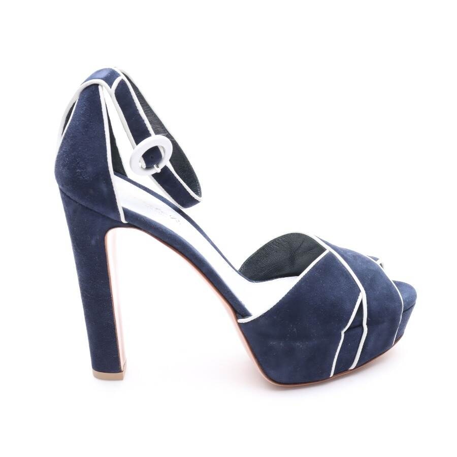 Image 1 of Heeled Sandals EUR 36 Navy in color Blue | Vite EnVogue