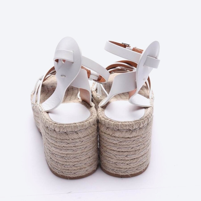 Image 3 of Heeled Sandals EUR 39 White in color White | Vite EnVogue