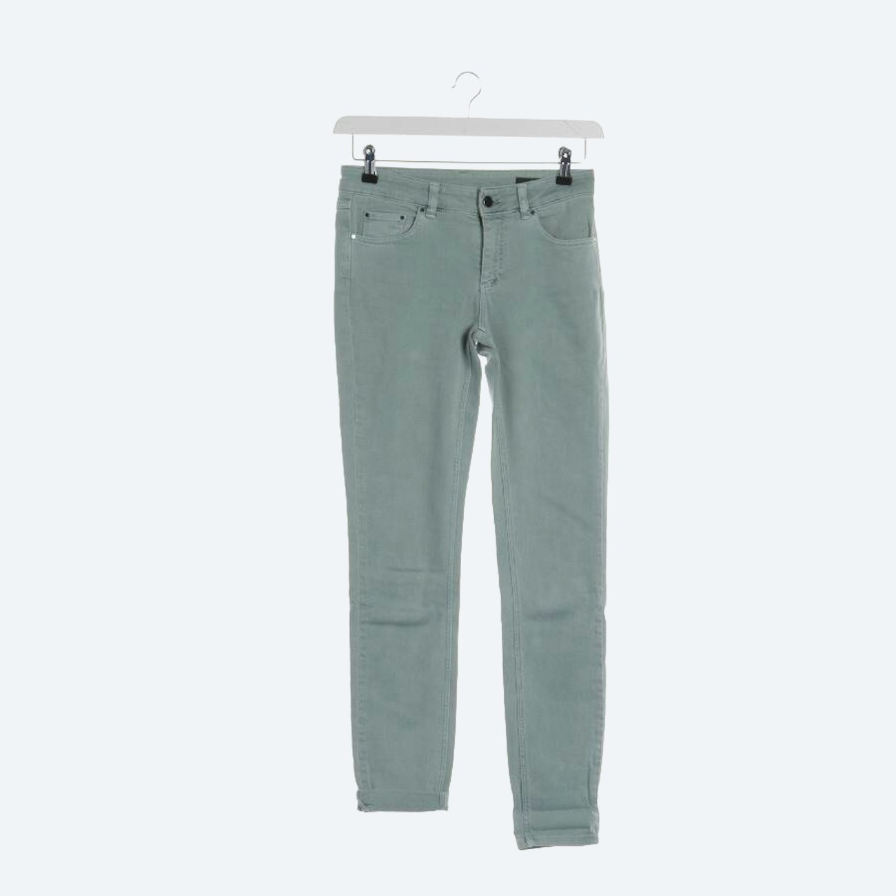 Image 1 of Jeans Slim Fit 36 Light Green in color Green | Vite EnVogue