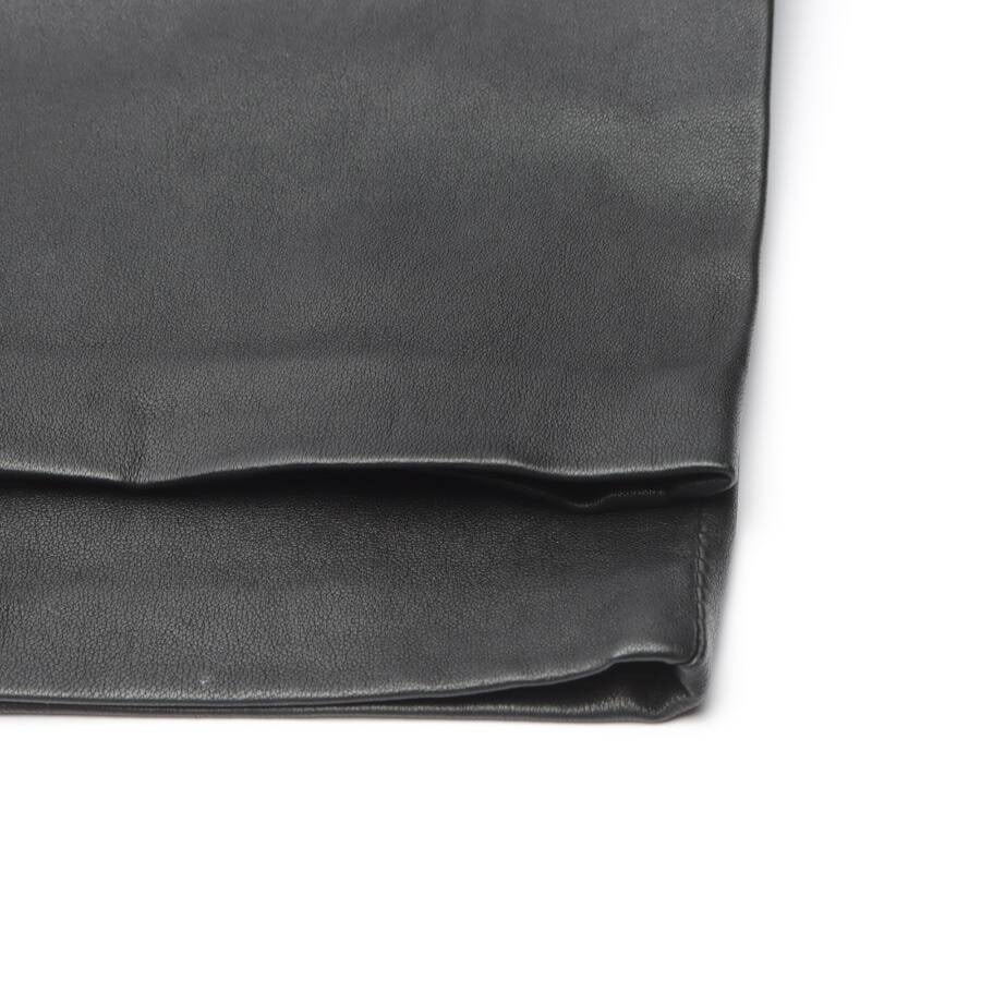 Image 3 of Leather Pants W28 Black in color Black | Vite EnVogue