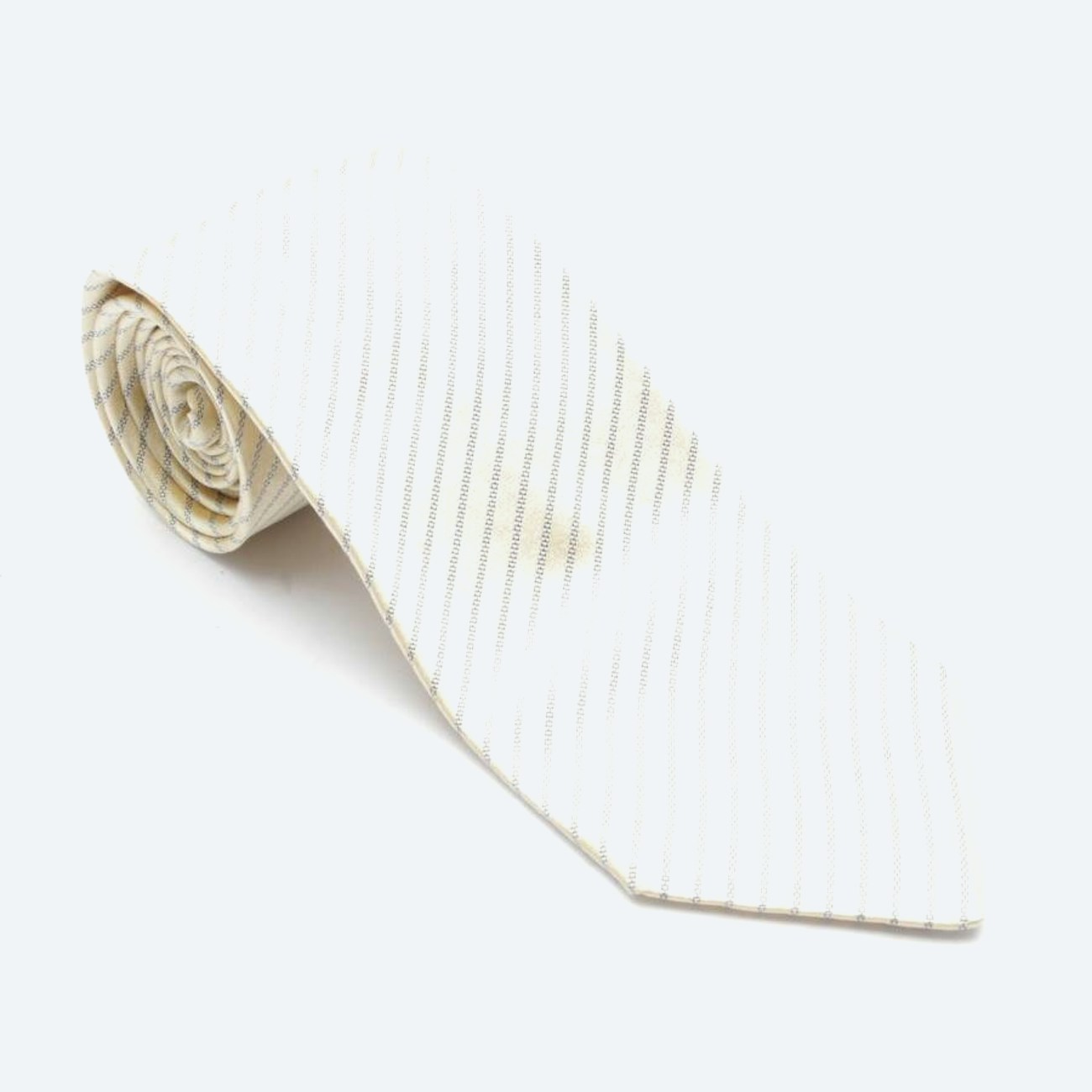 Image 1 of Silk Tie Cream in color White | Vite EnVogue