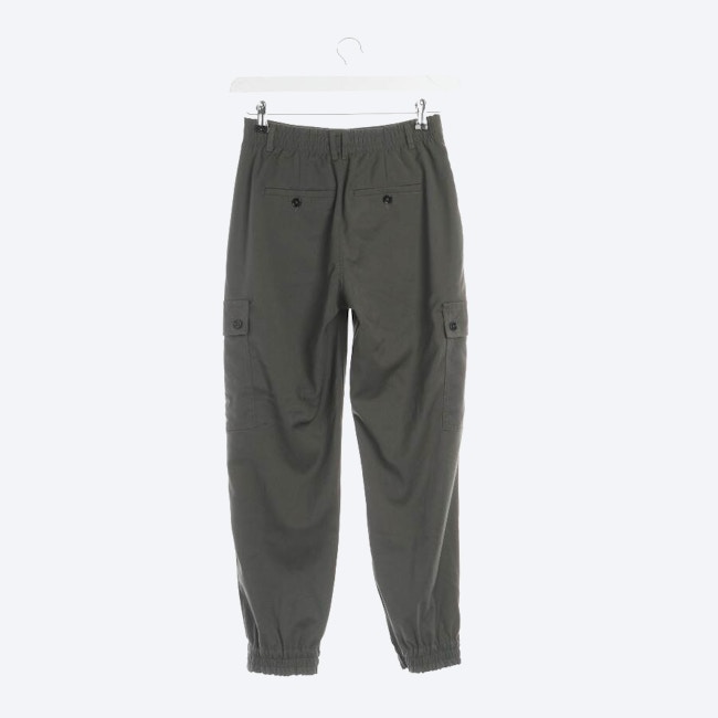 Image 2 of Trousers W26 Olive Green in color Green | Vite EnVogue