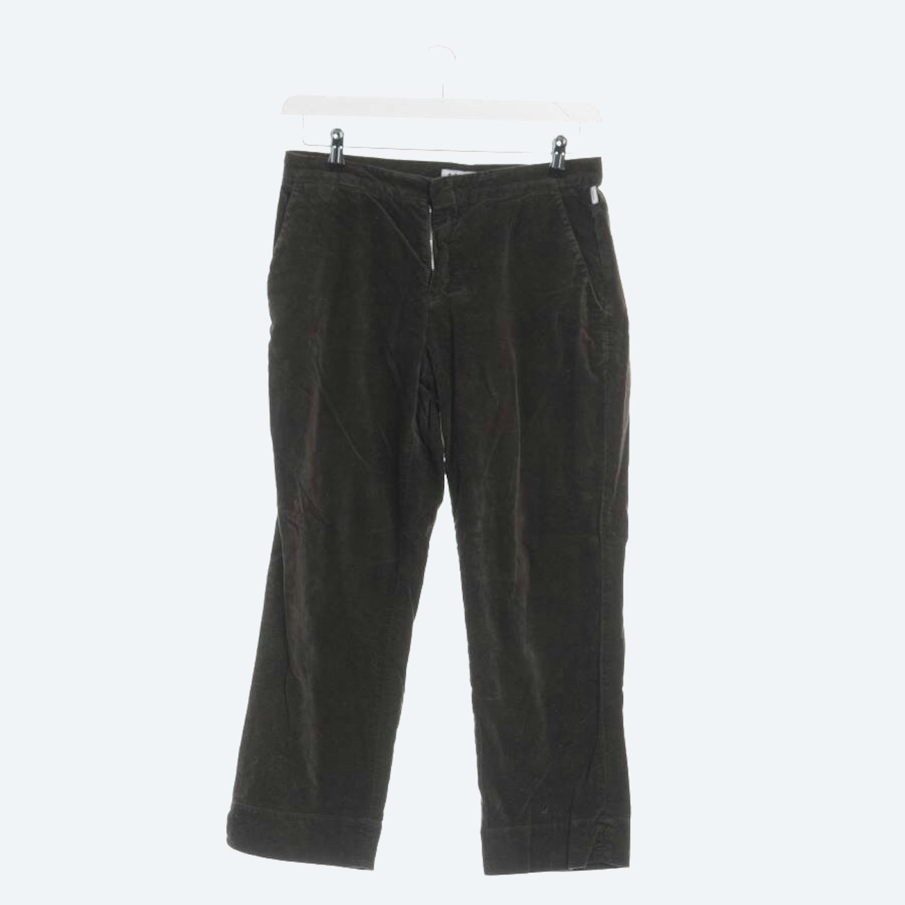 Image 1 of Corduroy Pants 38 Dark Green in color Green | Vite EnVogue