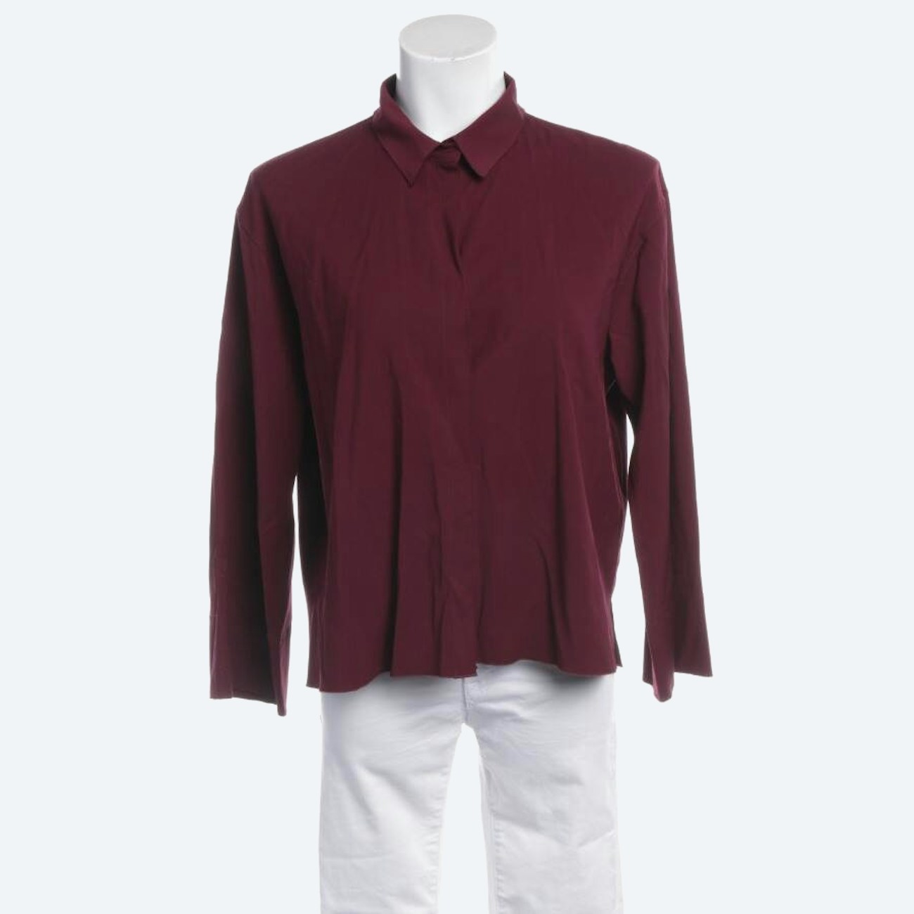 Image 1 of Shirt 36 Bordeaux in color Red | Vite EnVogue