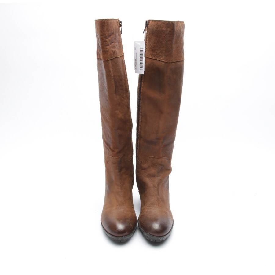 Image 2 of Boots EUR 37 Light Brown in color Brown | Vite EnVogue