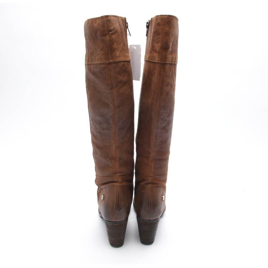 Image 3 of Boots EUR 37 Light Brown in color Brown | Vite EnVogue