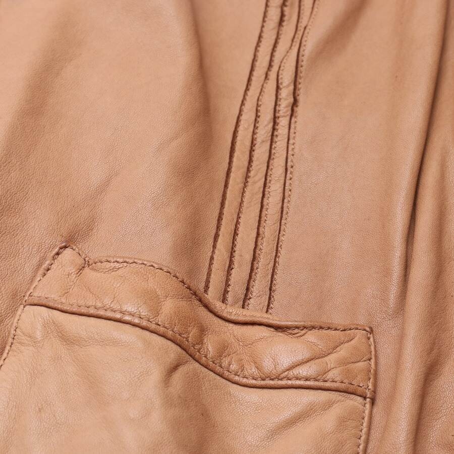 Image 4 of LeatherJacket L Camel in color Brown | Vite EnVogue