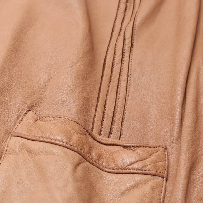 Image 4 of LeatherJacket L Camel in color Brown | Vite EnVogue