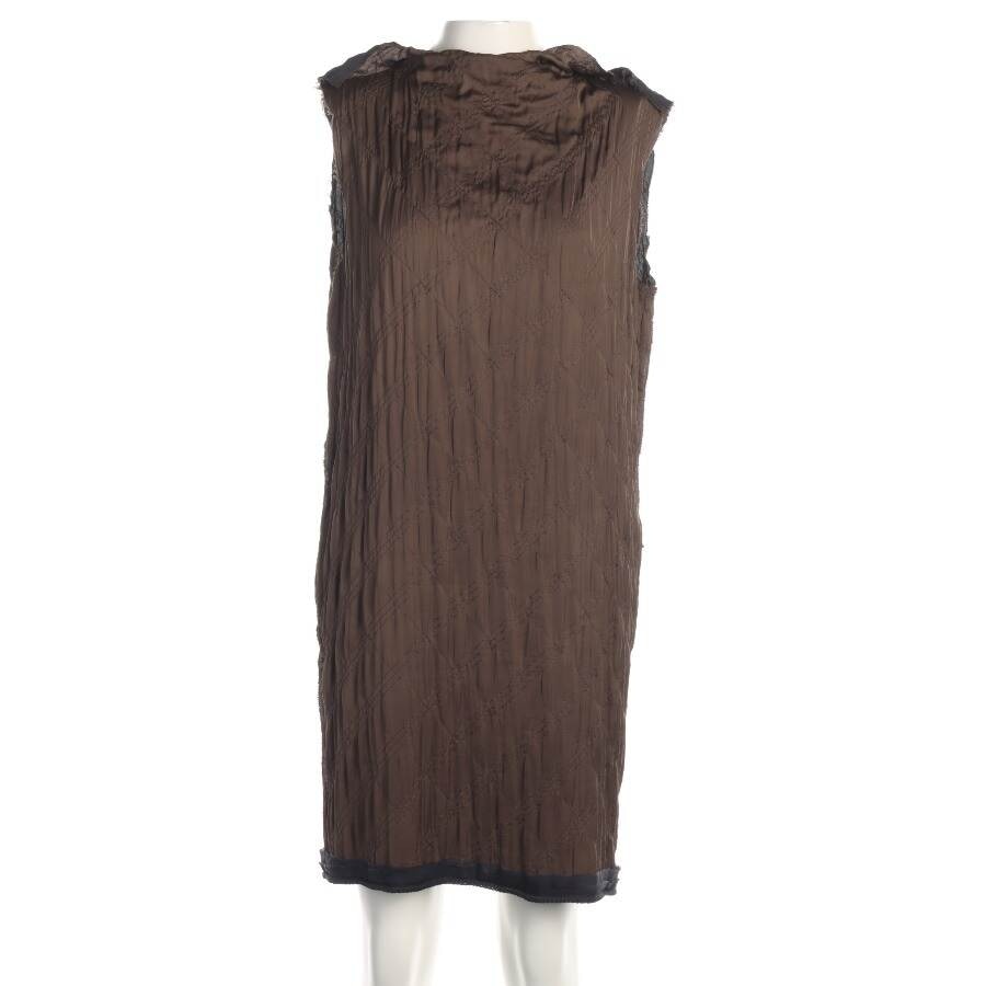 Image 1 of Dress 36 Brown in color Brown | Vite EnVogue