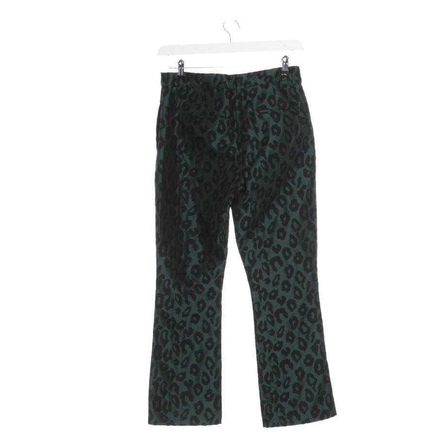 Image 2 of Trousers M Dark Green in color Green | Vite EnVogue