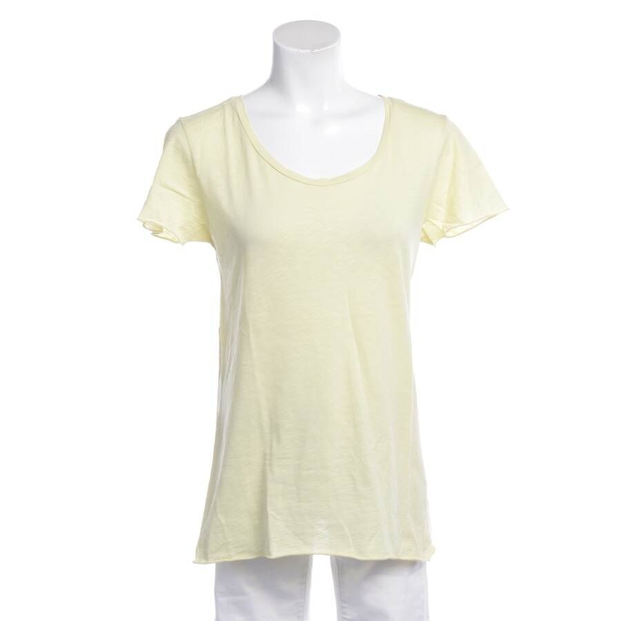 Image 1 of Shirt M Pastel Yellow in color Yellow | Vite EnVogue